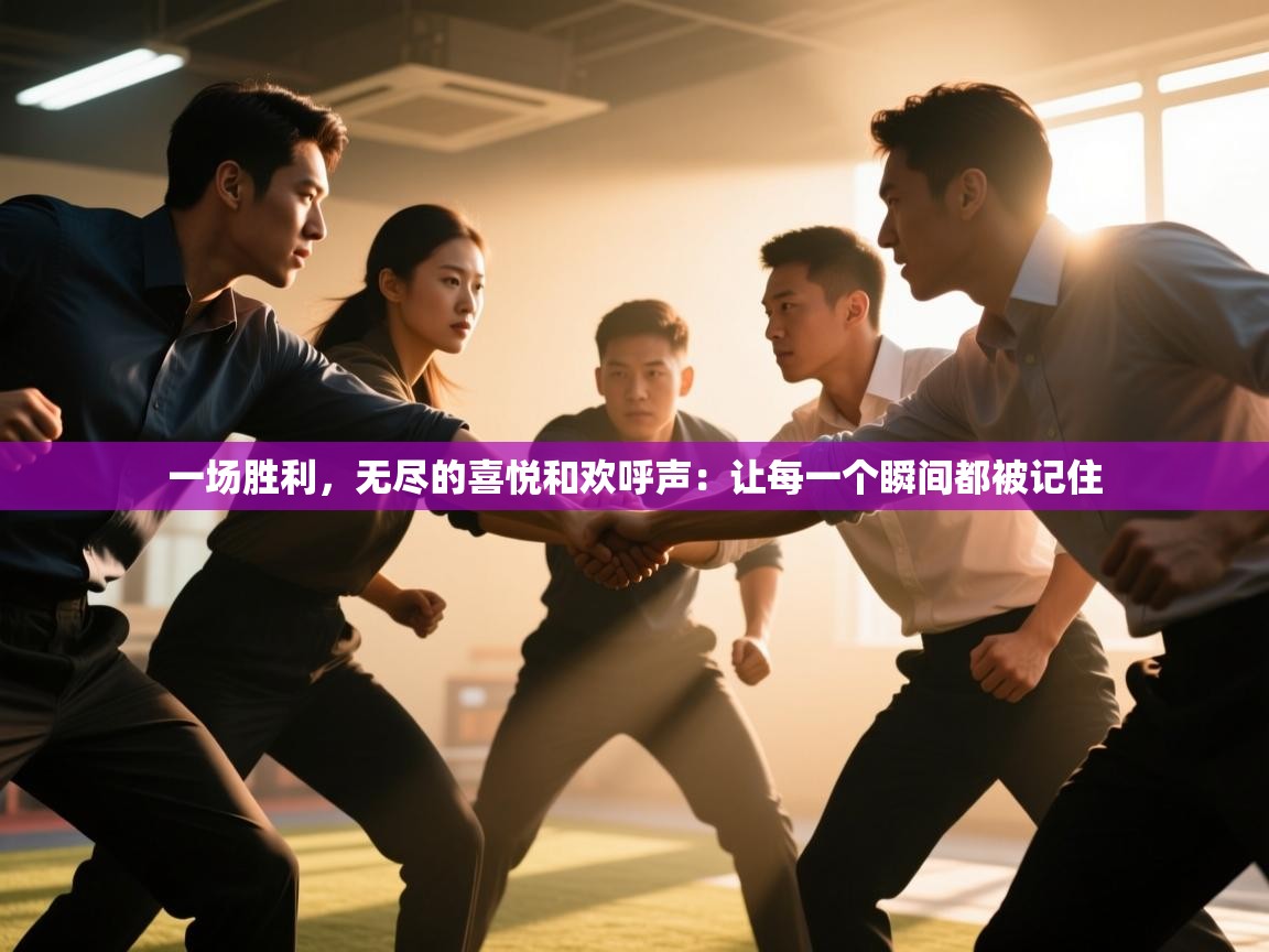 一场胜利，无尽的喜悦和欢呼声：让每一个瞬间都被记住