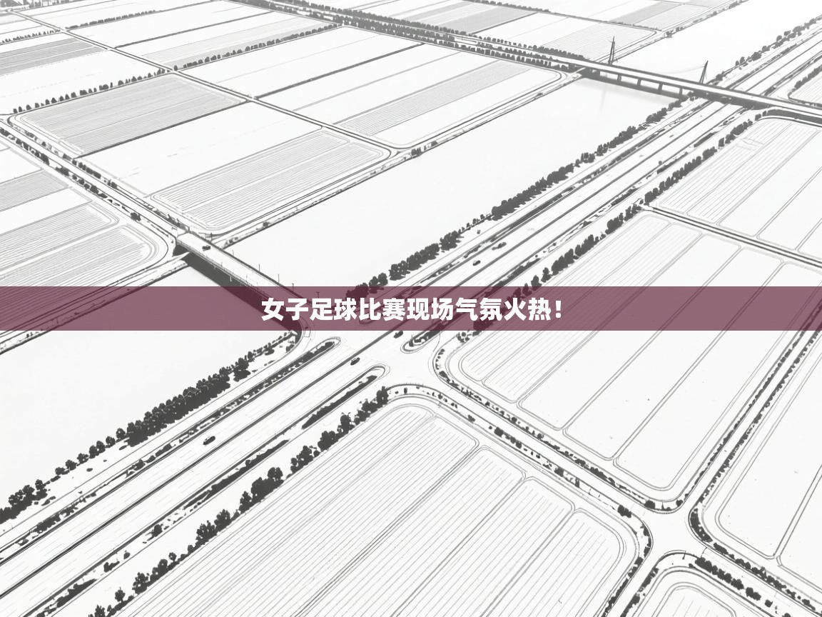 女子足球比赛现场气氛火热！